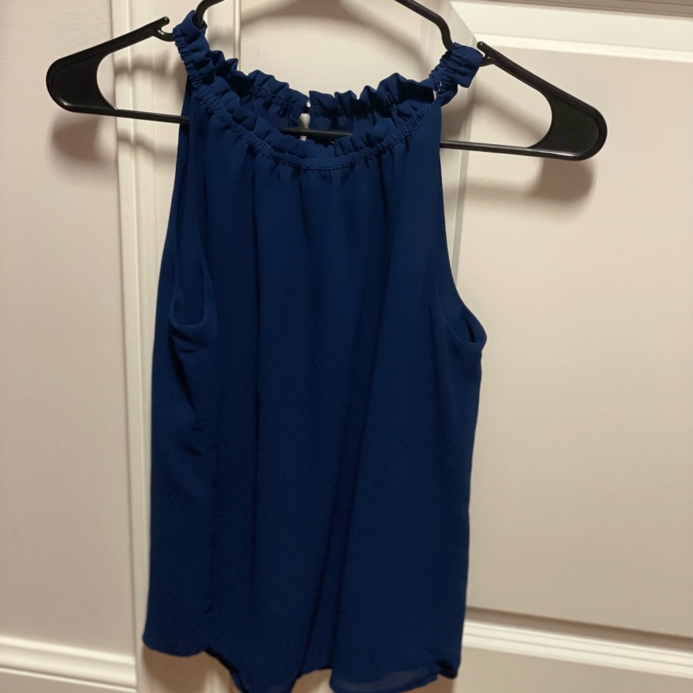 DL Navy Blue Tank Top S NWOT